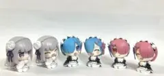 半額になりました！Re:ゼロから始める異世界生活アニメキャラクターフィギュア6種