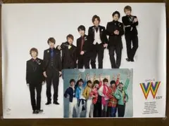ジャニーズWEST パリピポ クリアファイル ポスター