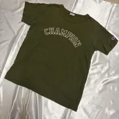 Champion 半袖Tシャツ カーキ