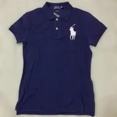 新品未使用‼️Polo Ralph Lauren 半袖ポロシャツ紺色