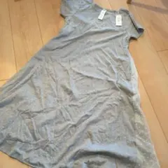 パルレシフォン 半袖ワンピース グレー 140-150cmのサムネイル