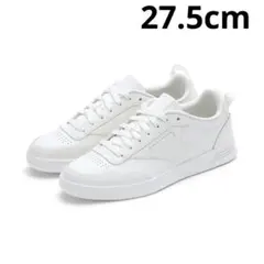 【新品】MUJI 無印良品×Reebok コートスニーカー　白 27.5cm