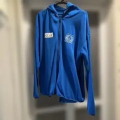 Akita BLITZ フード付きパーカー 青