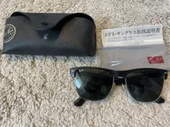 Ray-Ban サングラス ブラックフレーム グリーンレンズ