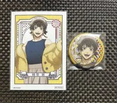 ブルーロック　和洋折衷 AGF 特典ブロマイド　缶バッジ　蜂楽廻