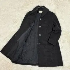 【SPICK and SPAN】 ショールカラー コート アンゴラ混 M相当