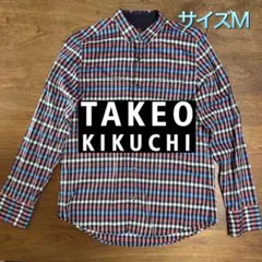 タケオキクチ TAKEO KIKUCHI カジュアル シャツ サイズM メンズ