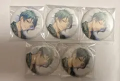 ツイステ くつろぎマイルーム 缶バッジ ジェイド