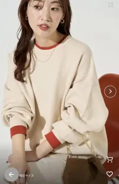 FREAK'ＳSTORE 限定展開　接結 配色 カラー ニット プルオーバー