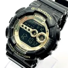 CASIO G-SHOCK GD-100GB-1JF 黒金 メンズ腕時計 稼働品のサムネイル