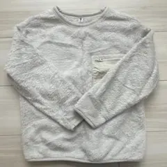 UNIQLO フリースジャケット 120サイズ グレー