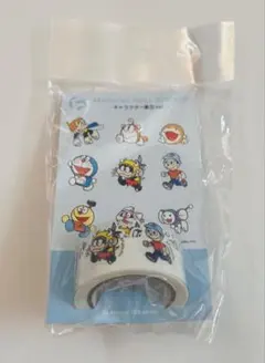 ドラえもん マスキングロールステッカー 藤子不二雄ミュージアム　キャラクター集合