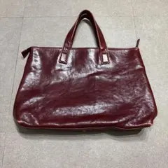 Wako ginza tokyo 和光　トートバッグ　レザー　レディース　赤のサムネイル