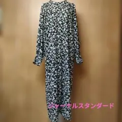 ジャーナルスタンダード 花柄 長袖 ロングワンピース