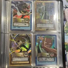 ワンピースカードダス ハイパーバトル ゾロ　4枚セット