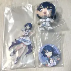 プロセカ 桐谷遥 セガラッキーくじ ぷちぬい アクスタ 缶バッジ