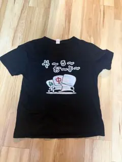 麻雀柄 Tシャツ ブラック　Mサイズ