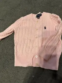 Ralph Lauren ピンク カーディガン 24M