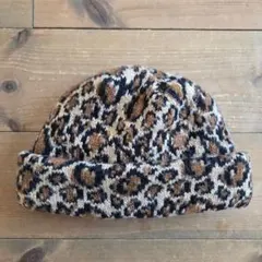 NEW YORK HAT CO. ヒョウ柄ニット帽