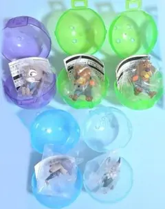 【匿名配送】ズートピア ガチャガチャ セット