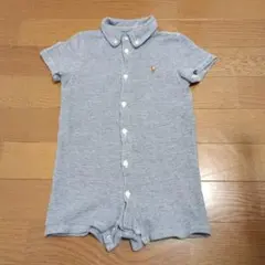 Ralph Lauren グレー ポロロンパース 18M