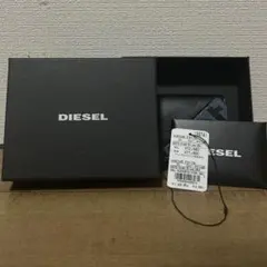 DIESEL カードケース、名刺入れ ブラック/デニム