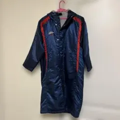 UMBRO フリース裏地付きベンチコート　ネイビー