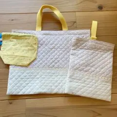 バラ売り可☆ レッスンバッグ、シューズバッグ、巾着3点セット