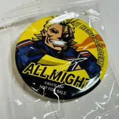 ヒロアカ オールマイト くら寿司 缶バッジ ビッくらポン