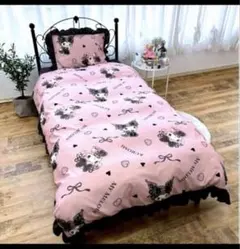 【新品】サンリオ クロミマイメロ 布団カバー3点セット シングル寝具