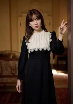 ボタンなしLe Grand Midi Dress Her lip to s