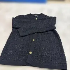 relume ノーカラージャケット ダークネイビー