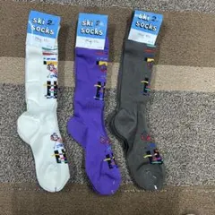 スキー ソックス　スノーボード 登山キャンプ アウトドア ソックス　6足セット
