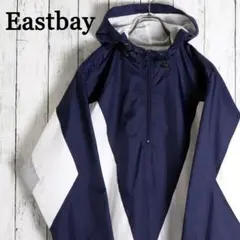 90s Eastboy イーストボーイ Vデザイン アノラックパーカー ナイロン