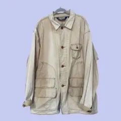 ラルフローレン L POLO COUNTRY ハンティングジャケット 白 - メルカリ