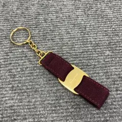 フェラガモ　ストラップ　ヴァラリボン　パープル系　2435