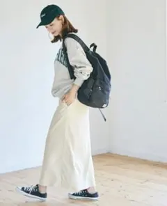 【coca】ピーチスウェードプリーツスカート