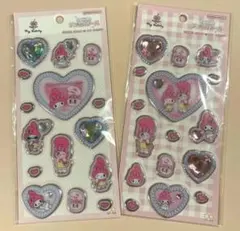 エスターバニー マイメロディ キラキラジュエルシール 「正規品」2枚セットのサムネイル
