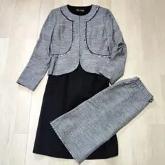 東京ソワール　セレモニー　ワンピーススーツ　スカートスーツ　クリーニング済　美品