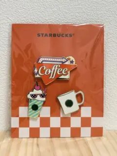 スターバックスコーヒー ダイナーピンバッチセット