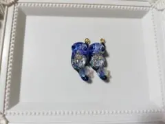じゃれねこ『9月☆青龍×パープルフラワー』月末SALE☆ - メルカリ