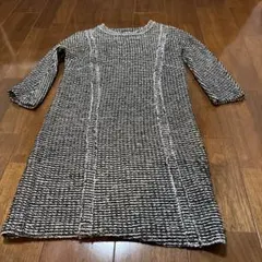 Massimo Dutti 長袖ひざ丈ワンピース