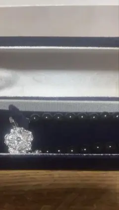 パールホワイト、黒真珠セット 値下げ中