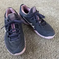 ASICS レディース テニス用シューズ24cmスニーカー