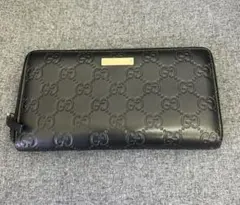 ✨美品✨グッチ 長財布 ラウンドファスナー シマレザー ドリアン