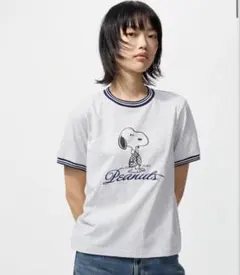 試着1度のみ ユニクロ UNIQLO UT PEANUTS スヌーピー Mサイズ