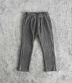 美品 apres les cours ギンガムチェック柄 ロングパンツのサムネイル