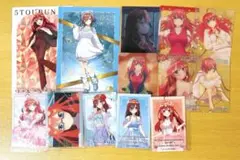 五等分の花嫁　中野三玖 中野五月 ポストカード、クリアカード、GIGO投入特典