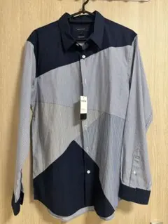 【大幅値下げ中】ships 切り替え長袖シャツ✴︎Ｌサイズ