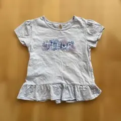 フリル付き半袖Tシャツ Bebe